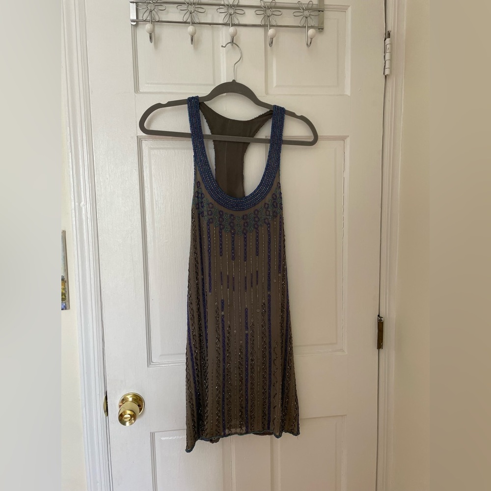 Vintage Beaded Dress Size Smal